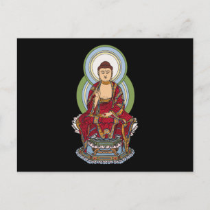 Postal Buddha Abhaya Mudra