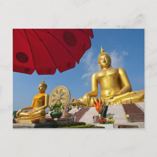 Postal buddha dorada