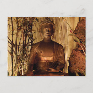 Postal BUDDHA: Estatua de cobre