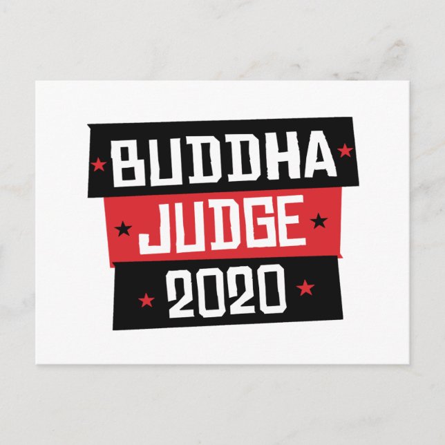 Postal Buddha Juez 2020 (Anverso)