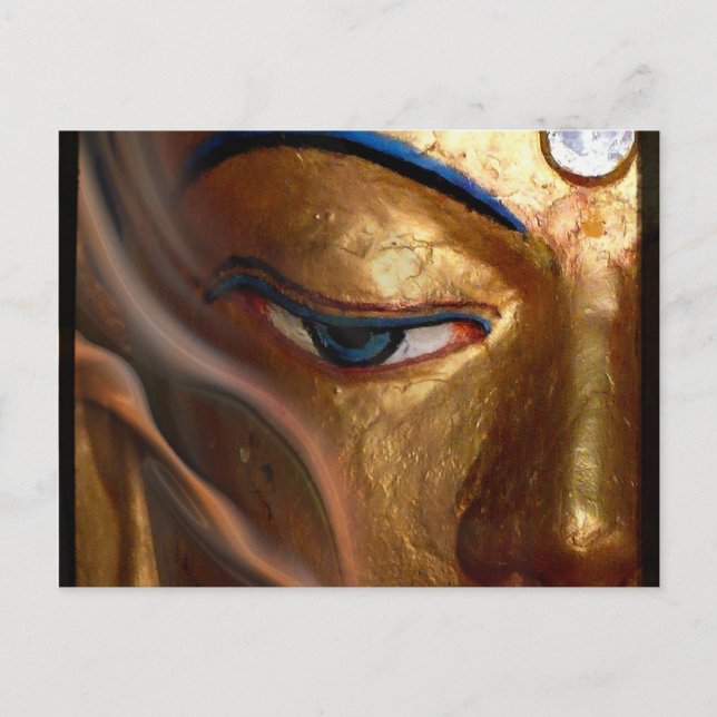 POSTAL BUDDHA MEDIF EYE (Anverso)