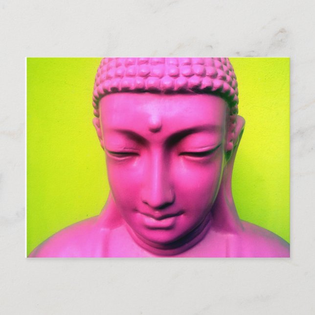Postal buddha pink (Anverso)