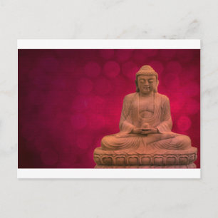 Postal buddha red