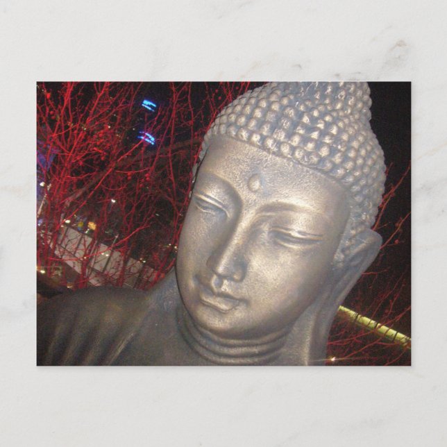 Postal buddha relajante (Anverso)