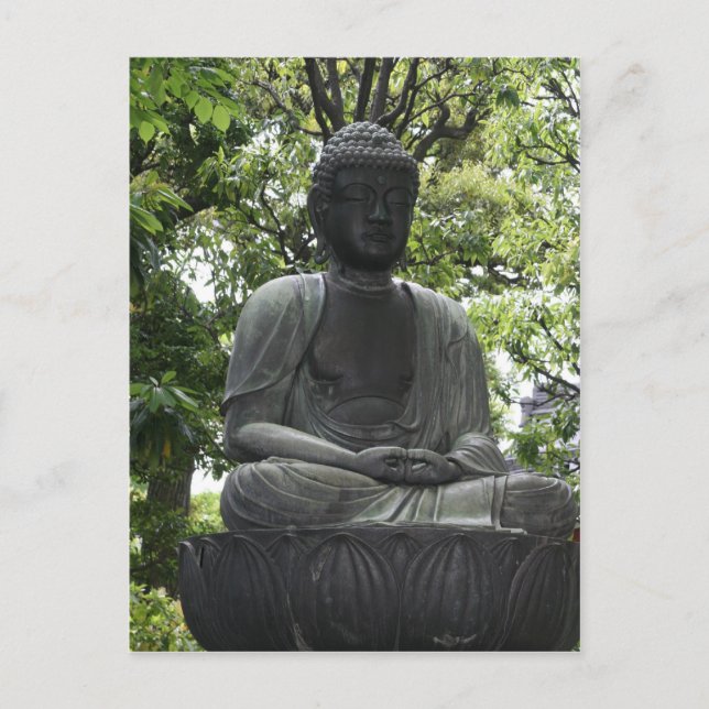 Postal buddha sensō-ji (Anverso)
