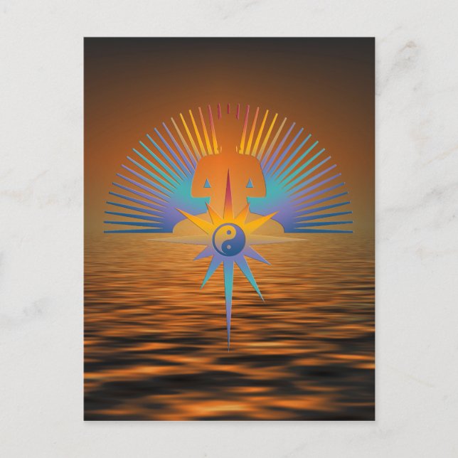 Postal Buddha Star 3D (Anverso)
