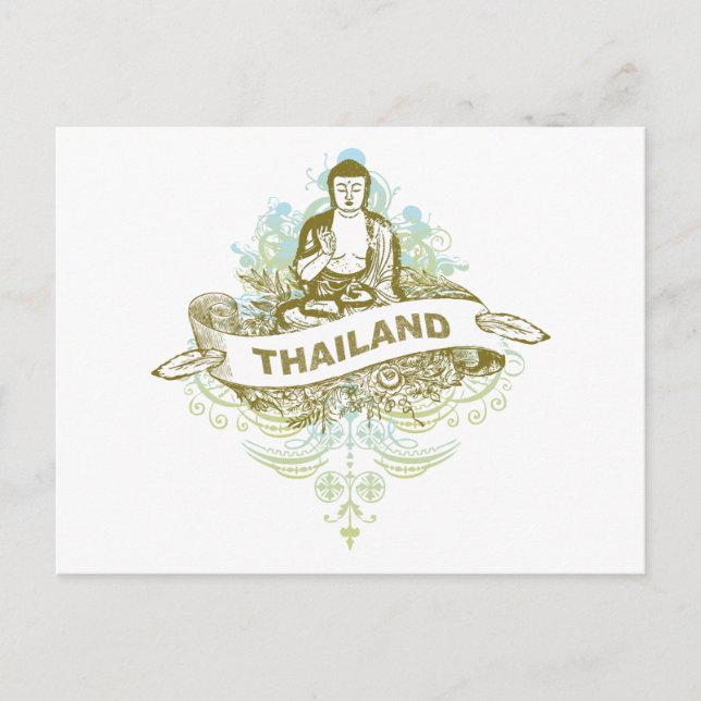 Postal Buddha Thailand (Anverso)