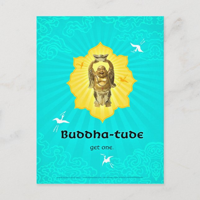 Postal Buddha-tude (Postcard) (Anverso)