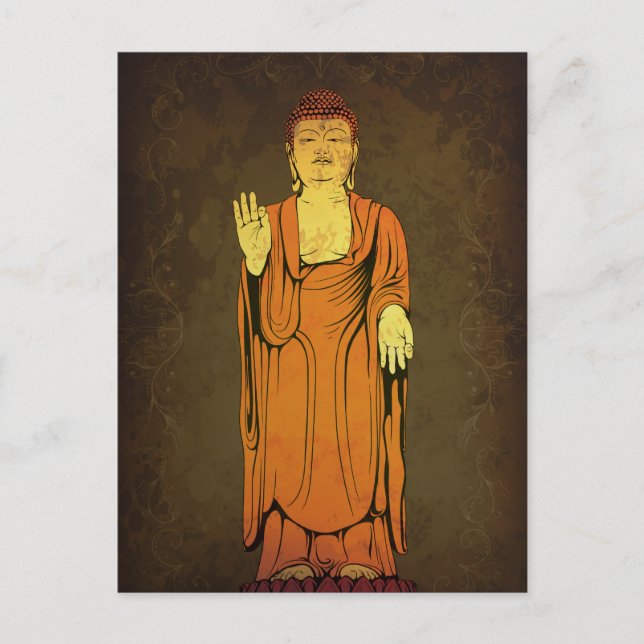 Postal Buddha Vitarka Mudra (Anverso)