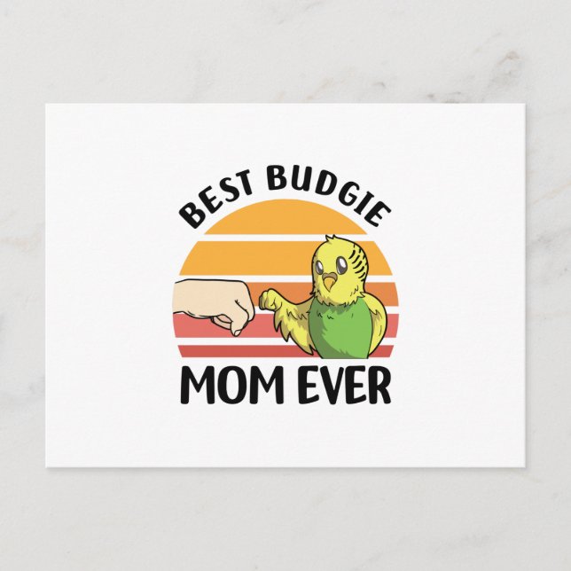 Postal budgie (Anverso)