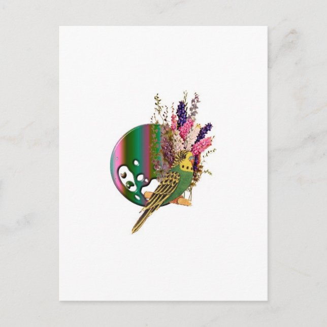 Postal Budgie (Anverso)