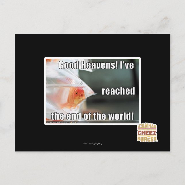 Postal ¡Buen cielo! (Anverso)