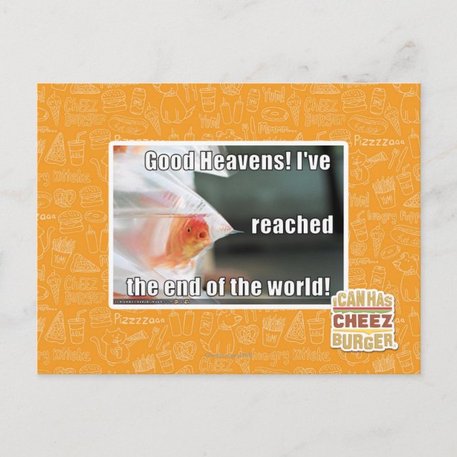 Postal ¡Buen cielo! (Anverso)