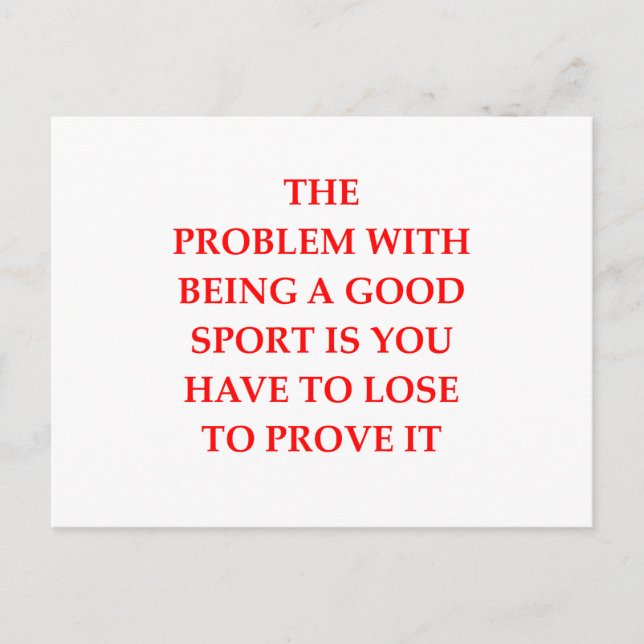 Postal buen deporte (Anverso)