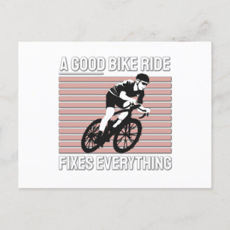 Postal Buen diseño de ciclismo - Un buen arreglo de cicli