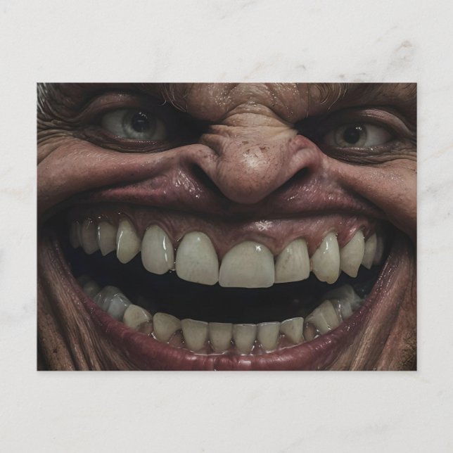 Postal buen momento para el terror (Anverso)