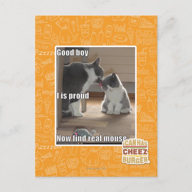 Postal Buen muchacho (Anverso)