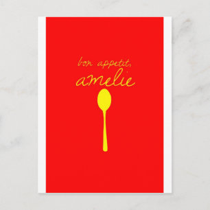 Postal Buen provecho, Amelie