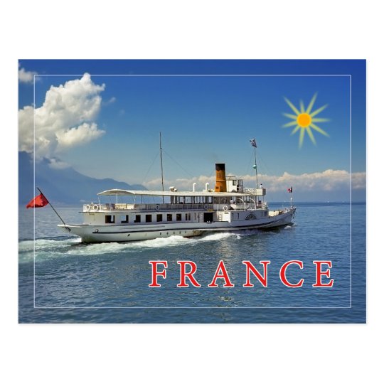 Postal Buen Viaje A Francia Zazzle Es