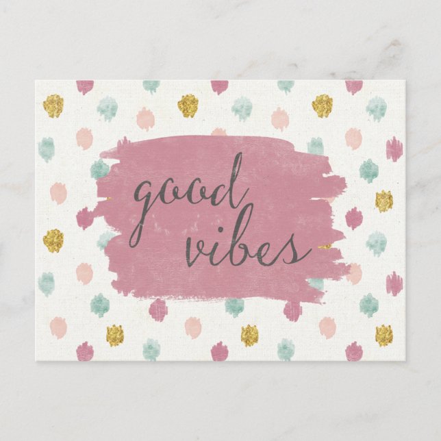 Postal Buena sensación suave de Deco IV el | (Anverso)