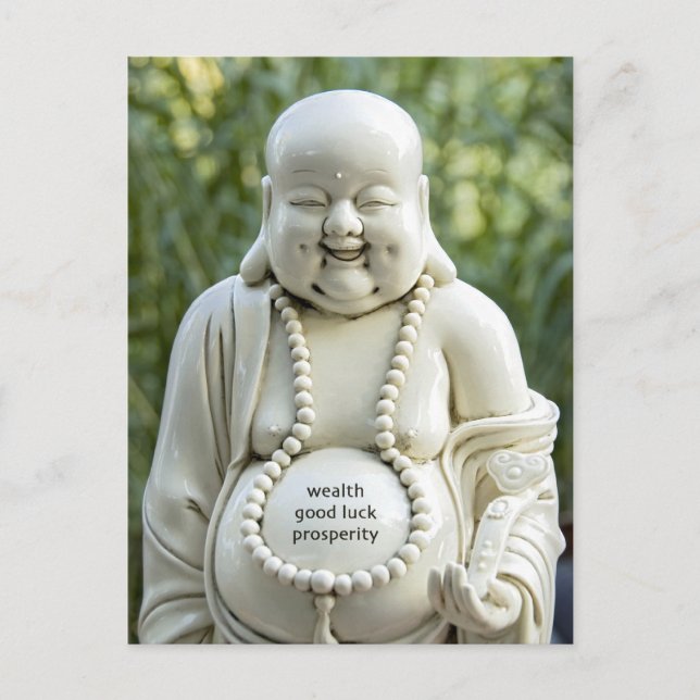 Postal buena suerte (Anverso)