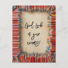 Postal Buena suerte en tus exámenes