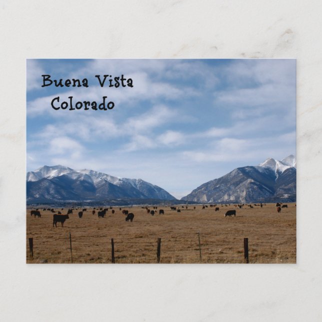 Postal Buena Vista, CO (Anverso)