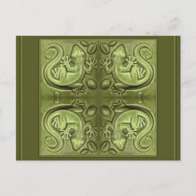 Postal Buenas Baldosas de Fortune (Anverso)