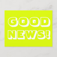 Buenas Noticias chartreuse blanco tipografía moder