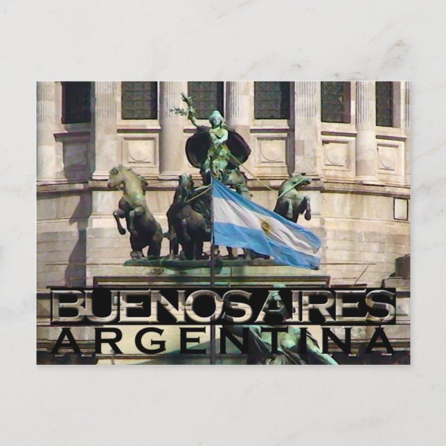 Postal Buenos Aires (Anverso)