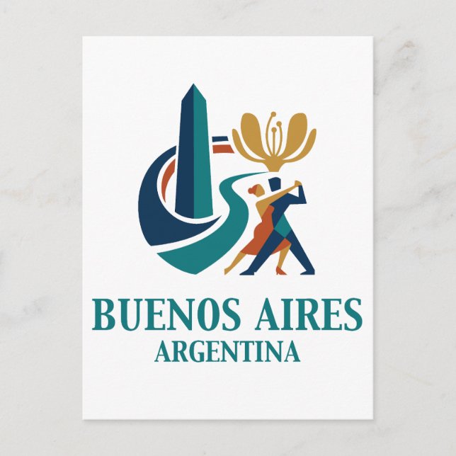 Postal Buenos Aires Argentina (Anverso)