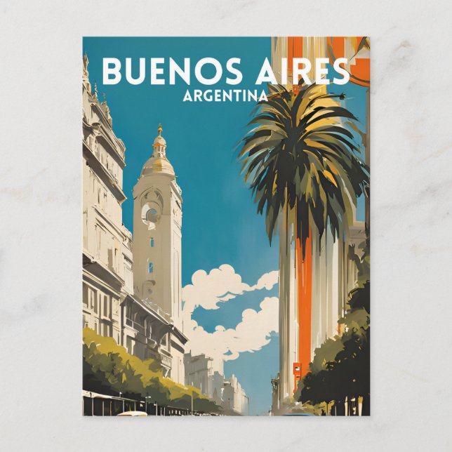 Postal Buenos Aires Argentina (Anverso)