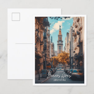 Postal Buenos Aires Argentina Ciudad Hermosa