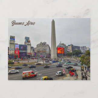 Postal Buenos Aires, Argentina, Obelisco