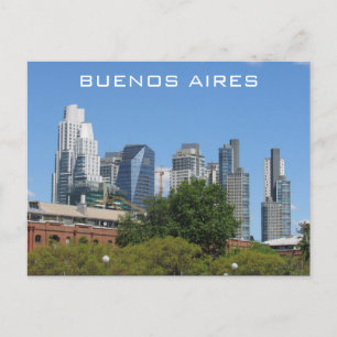 Postal buenos aires skyline