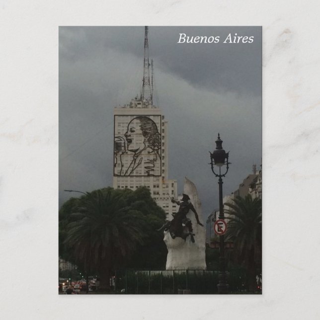 Postal Buenos Aires - Torre de los Ingleses (Anverso)