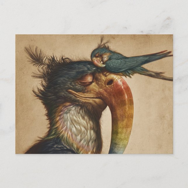 Postal Buenos amigos (Anverso)