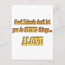 Postal Buenos amigos