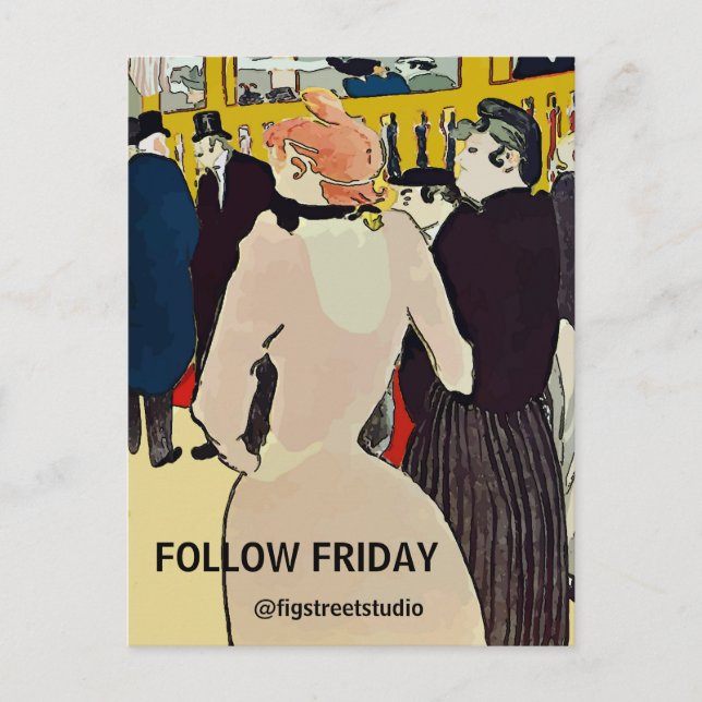 Postal Buenos amigos (Anverso)