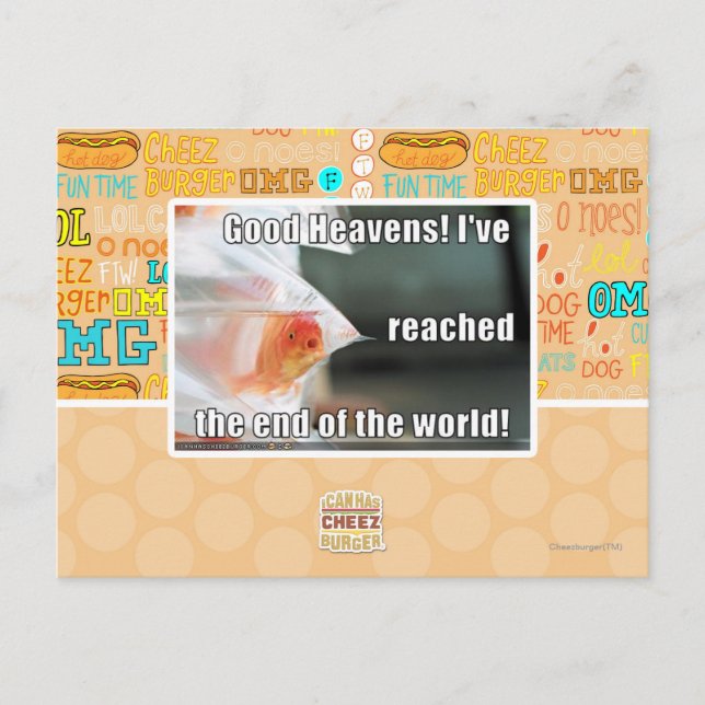 Postal ¡Buenos cielos! (Anverso)