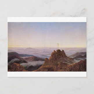 Postal Buenos días en Riesengebirge - Caspar David Friedr
