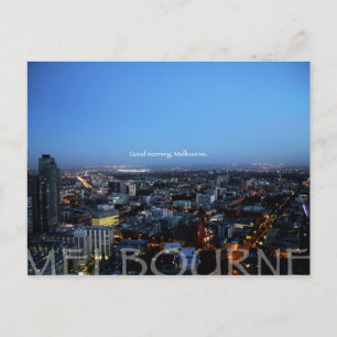Postal Buenos días, Melbourne