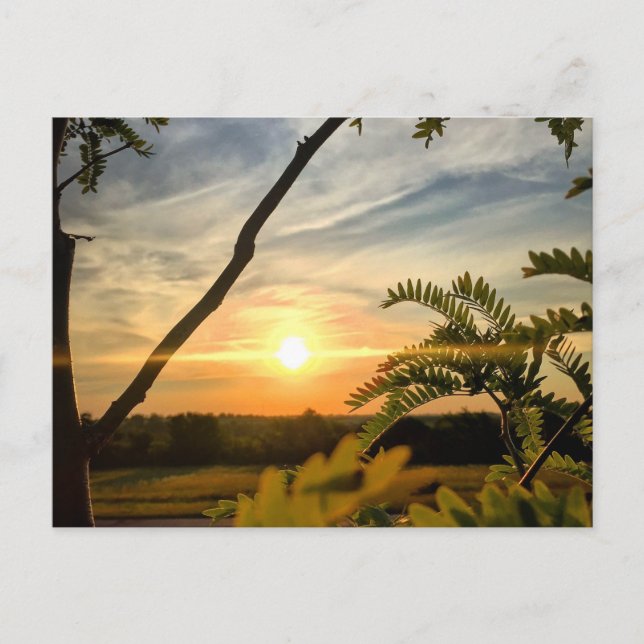 Postal Buenos días, Oklahoma (Anverso)