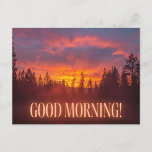 Postal Buenos Días Óxido