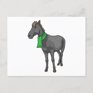 Postal Bufanda de caballo
