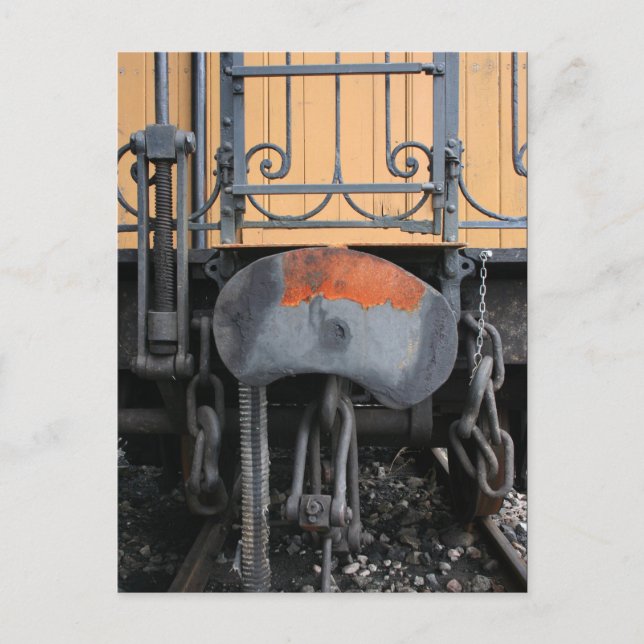 Postal Búfer de rustre Viejo Tren de Vapor Le Mastrou Pos (Anverso)