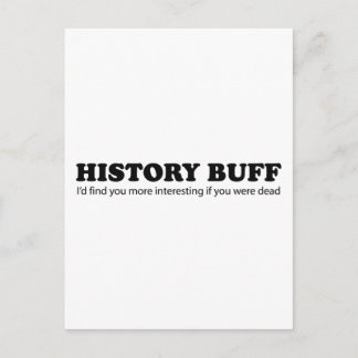 Postal Buff de historial