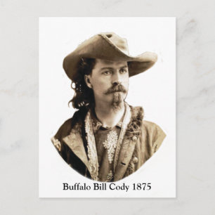 Postal Buffalo Bill Cody 1875