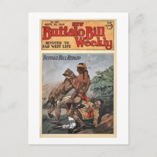 Postal Buffalo Bill Weekly 1 - cosecha