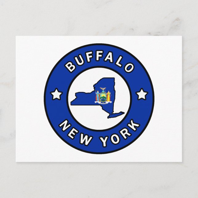 Postal Buffalo Nueva York (Anverso)